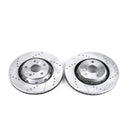 Power Stop 09-16 Toyota Venza Front Evolution Drilled & Slotted Rotors - Pair