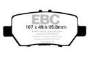 EBC 05-08 Acura RL 3.5 Ultimax2 Rear Brake Pads