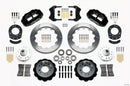 Wilwood Narrow Superlite 6R Front Hub Kit 12.88in 1965-1969 Mustang Drum Spindle