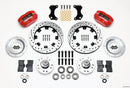 Wilwood Dynapro Dust-Boot Front Kit 12.19in Drilled-Red WWE ProSpindle