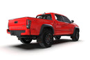 Rally Armor 16-23 Toyota Tacoma Gen 3 Black Mud Flap w/Army Green Logo