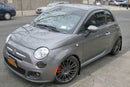 Rally Armor 12-18 Fiat 500 (Pop/Sport/Lounge/Abarth) Black UR Mud Flap w/ Red Logo