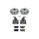 Power Stop 91-97 Honda Accord Rear Autospecialty Brake Kit w/Calipers