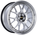 BBS LM-R 20x9.5 5x114.3 ET40 CB66 Diamond Silver Center Diamond Cut Lip Wheel