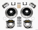 Wilwood Forged Dynalite P/S P-B Kit Drilled Polished Big Ford 2.36in Offset