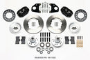 Wilwood Forged Dynalite Front Kit 11.00in 62-72 CDP B & E Body-Drum