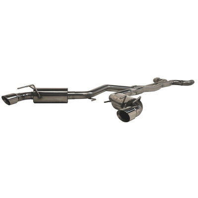 MBRP 2010 Chev Camaro V8 6.2L 6 Speed Dual Cat Back Round Tips (11 Conv. MUST purchase mbrpAD1710)