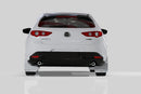 Rally Armor 19-26 Mazda3 Hatchback Black UR Mud Flap w/Dark Grey Logo