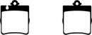 EBC 03 Mercedes-Benz C230 (W203) 2.3 Sport Yellowstuff Rear Brake Pads