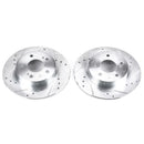 Power Stop 96-01 Infiniti I30 Rear Evolution Drilled & Slotted Rotors - Pair