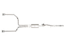 aFe Gemini XV 3in 304 SS Cat-Back Exhaust w/ Cutout 19-21 GM Silverado/Sierra 1500 V8- w/ Black Tips