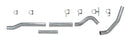 Diamond Eye KIT 4in Catback MFLR RPLCMENT PIPE SGL AL: 03-07 FORD 6.0L F250/F350 (Extended Cab Only)