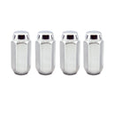 McGard Hex Lug Nut (Cone Seat) M14X1.5 / 13/16 Hex / 1.945in. Length (4-Pack) - Chrome