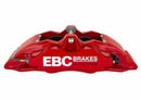 EBC Racing 05-11 Ford Focus ST (Mk2) Front Left Apollo-4 Black Caliper